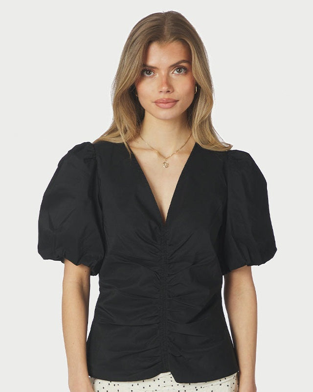 Neo Noir Zaria Poplin Bluse