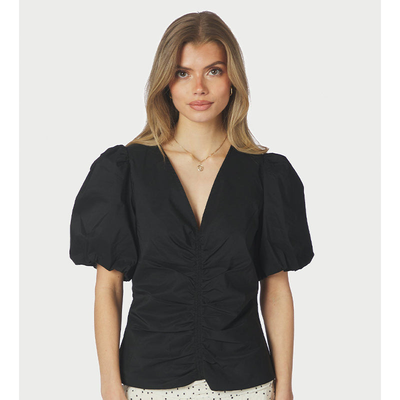 Neo Noir Zaria Poplin Bluse