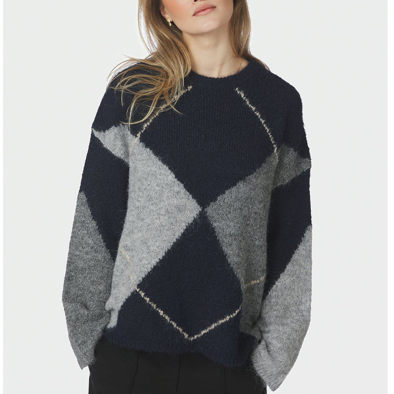 Neo Noir Inga Check Fluff Strik