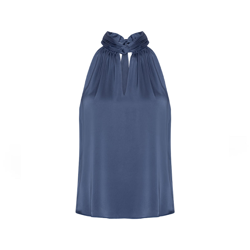 Karmamia Ava Top - Semi Rich Crown Blue