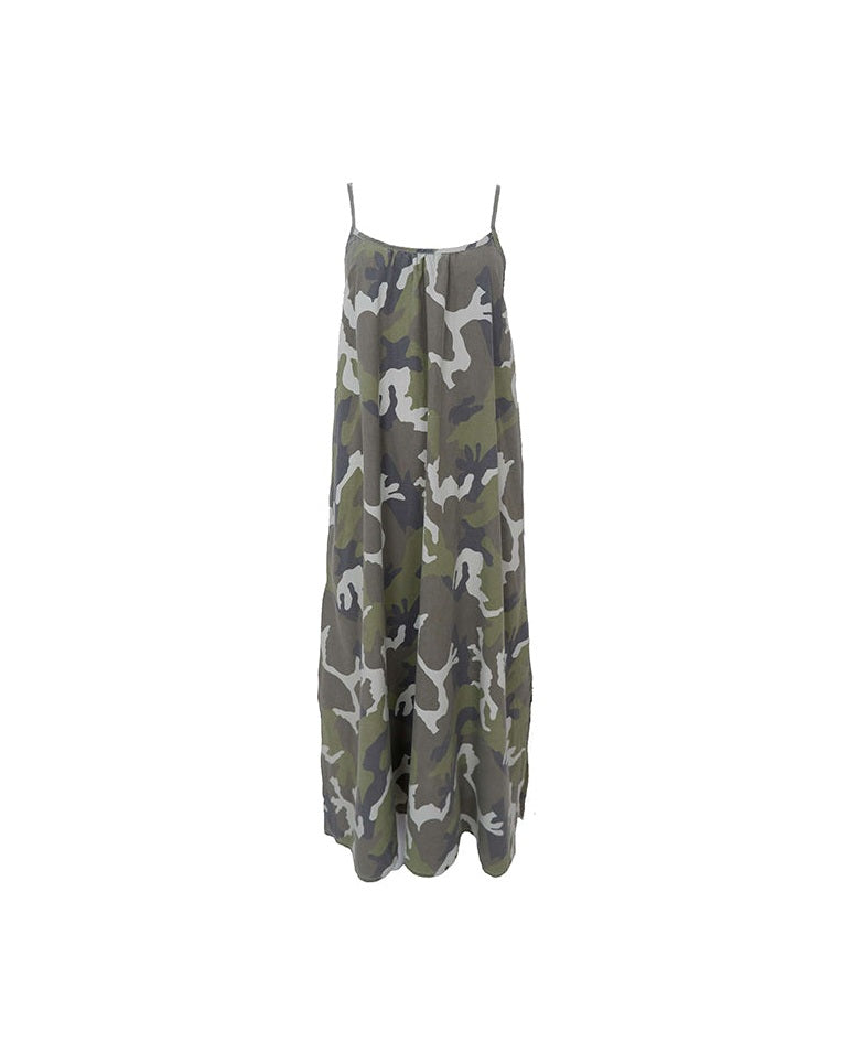 Black Colour BCMinna Strop Kjole - Camouflage