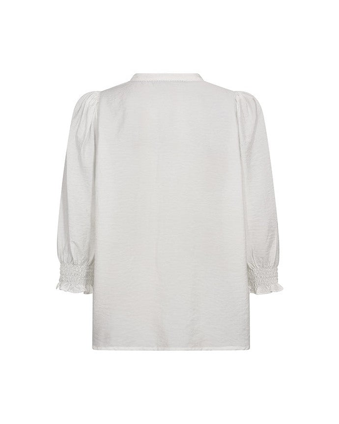Co'couture Callum Lace Puff V-skjorte