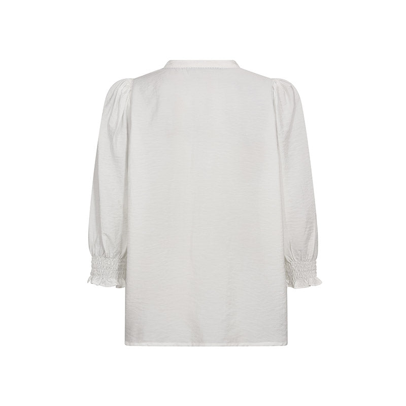 Co'couture Callum Lace Puff V-skjorte