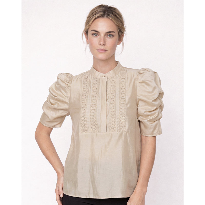 Gossia AnnsofiGO Lull Bluse- Champange