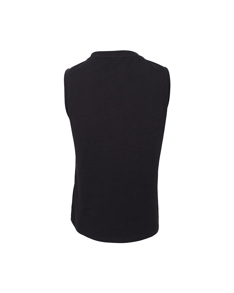 Black Colour BCMay V-neck Top - Black