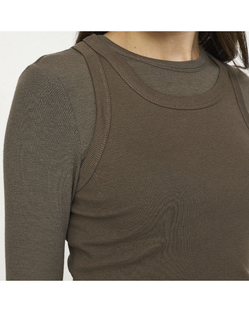 Soft Rebels SRadelynn Tanktop - Canteen