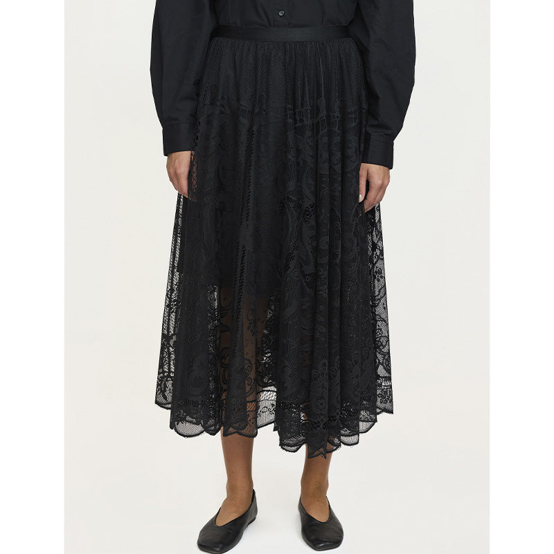 Soft Rebels SRZarian Nederdel - Black