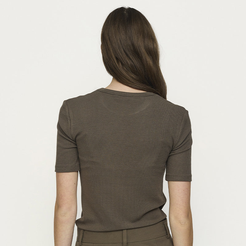Soft Rebels SRFenja SS T-shirt - Canteen