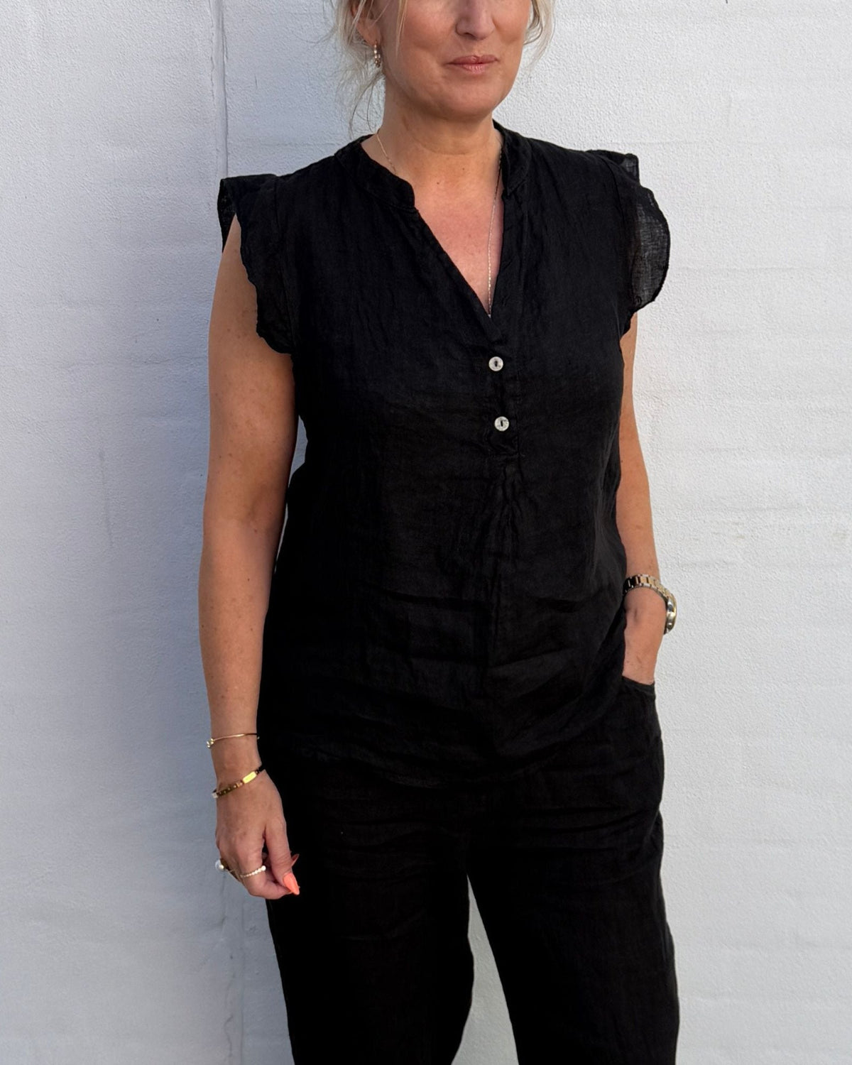 Copenhagen Luxe 9740 Top - Black
