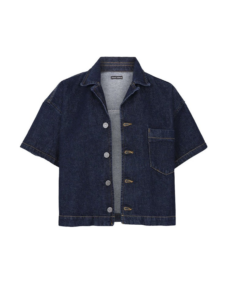 Black Colour BCDafane Denim Jakke - DK. Denim