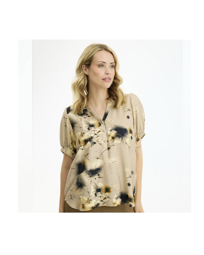 In Front Synne Bluse - Sand
