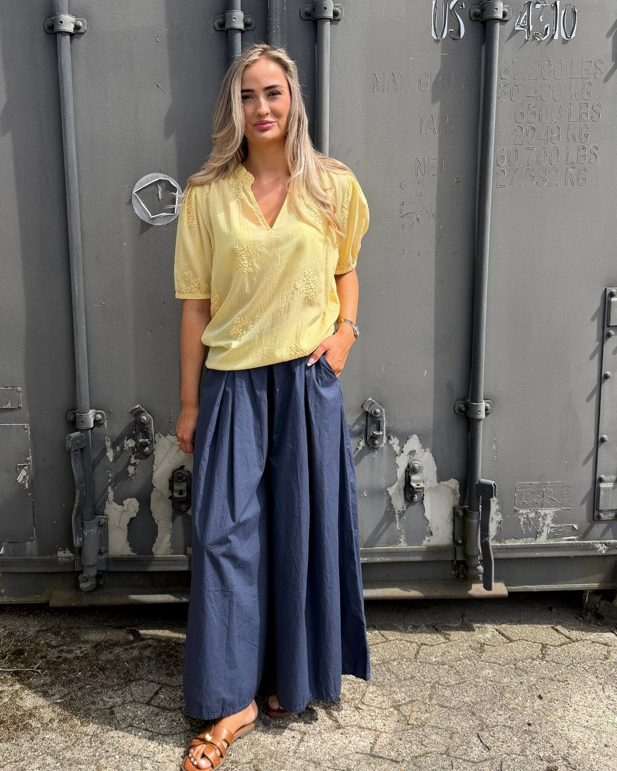 Amaze Cph Pricilla Buksenederdel - Blue