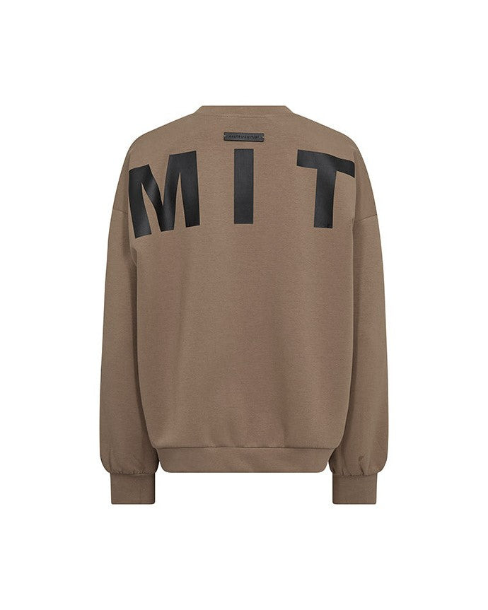 Haute L'amitie Maxi Split Logo Sweat
