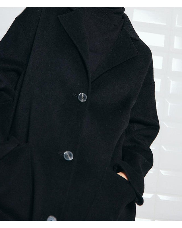Withblack Celine Wool Jakke - Black