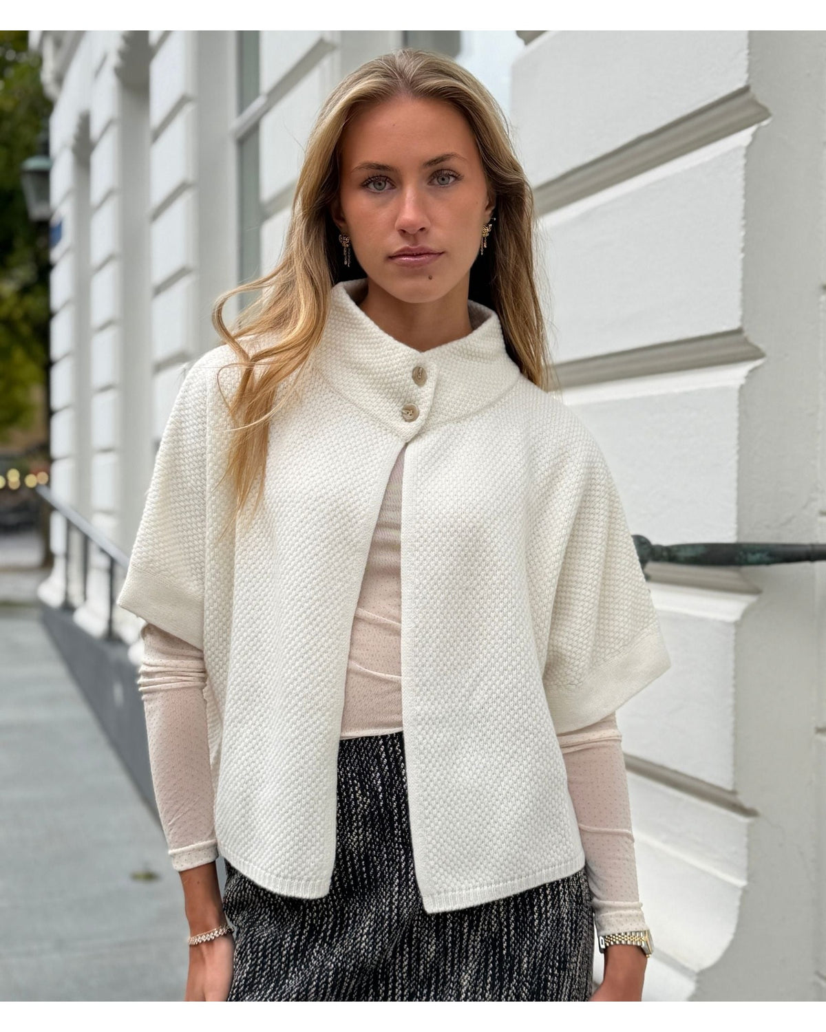 Gustav Leia Strik Cardigan - Offwhite