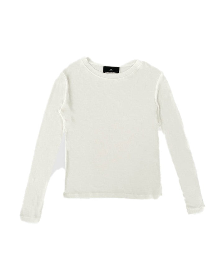 Withblack WBLJosefine Ls T-shirt - Cream White
