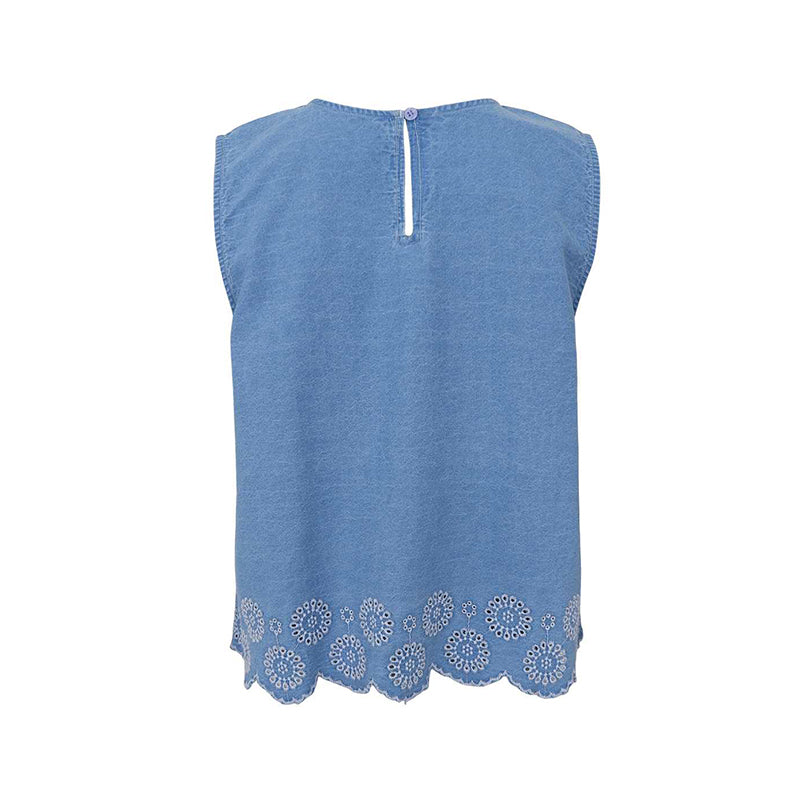 Black Colour BCMinnie Denim Top - Denim
