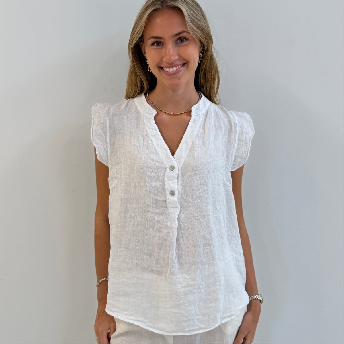 Copenhagen Luxe 9740 Top - White