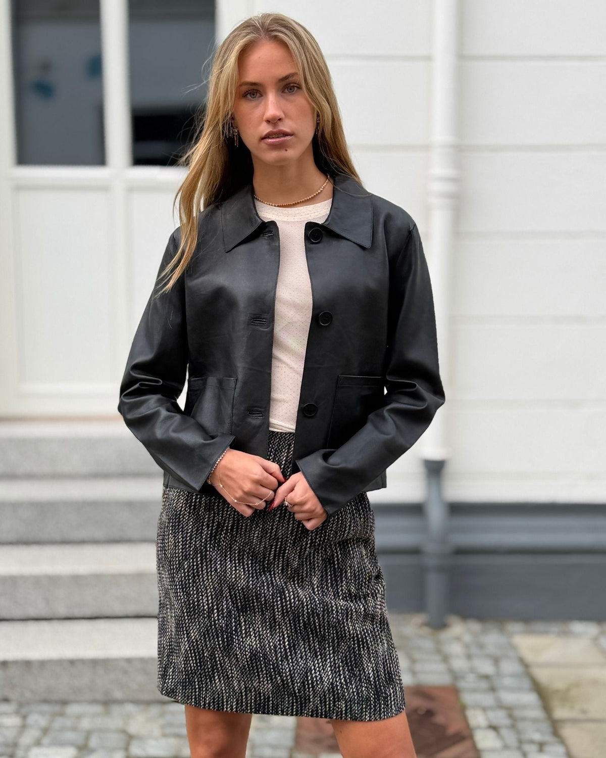 BTF-CPH Dina Læderjakke 100353 - Black