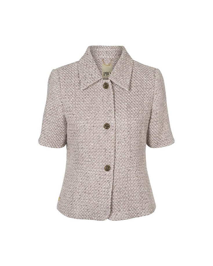 PBO Olena SS Blazer - Rose Mix
