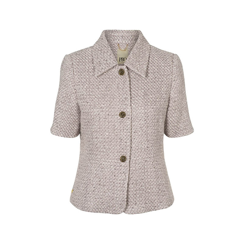 PBO Olena SS Blazer - Rose Mix
