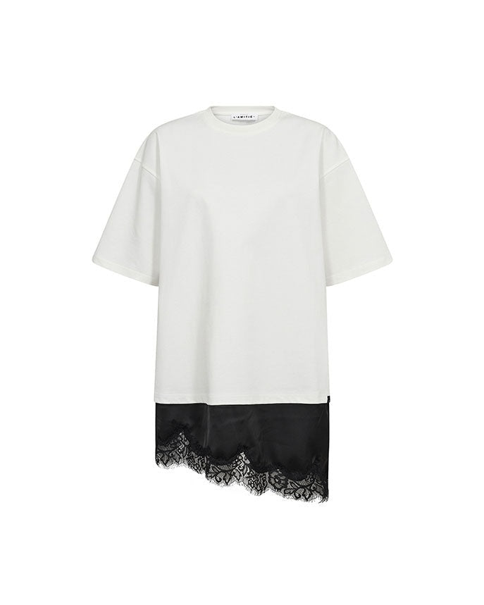 Haute L'amitie Loose Mix Lingerie T-shirt