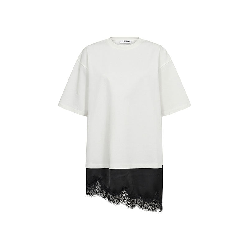 Haute L'amitie Loose Mix Lingerie T-shirt