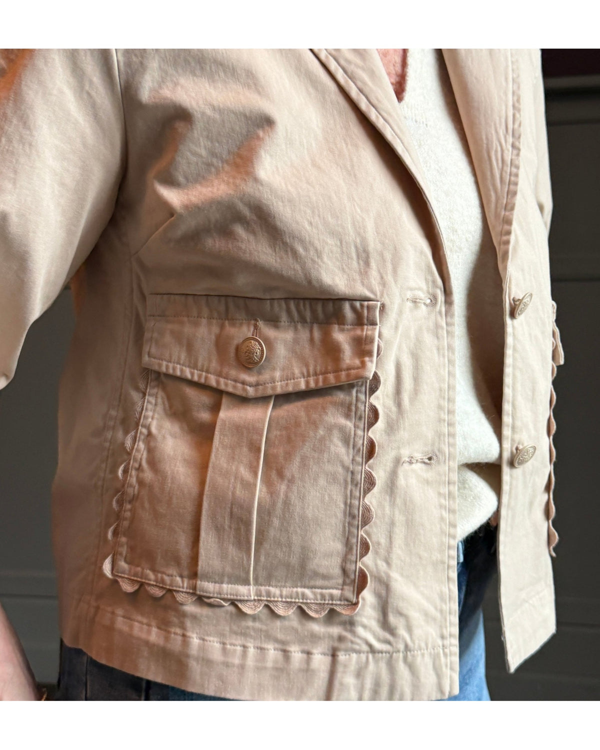 Gustav Thala Trench Coat
