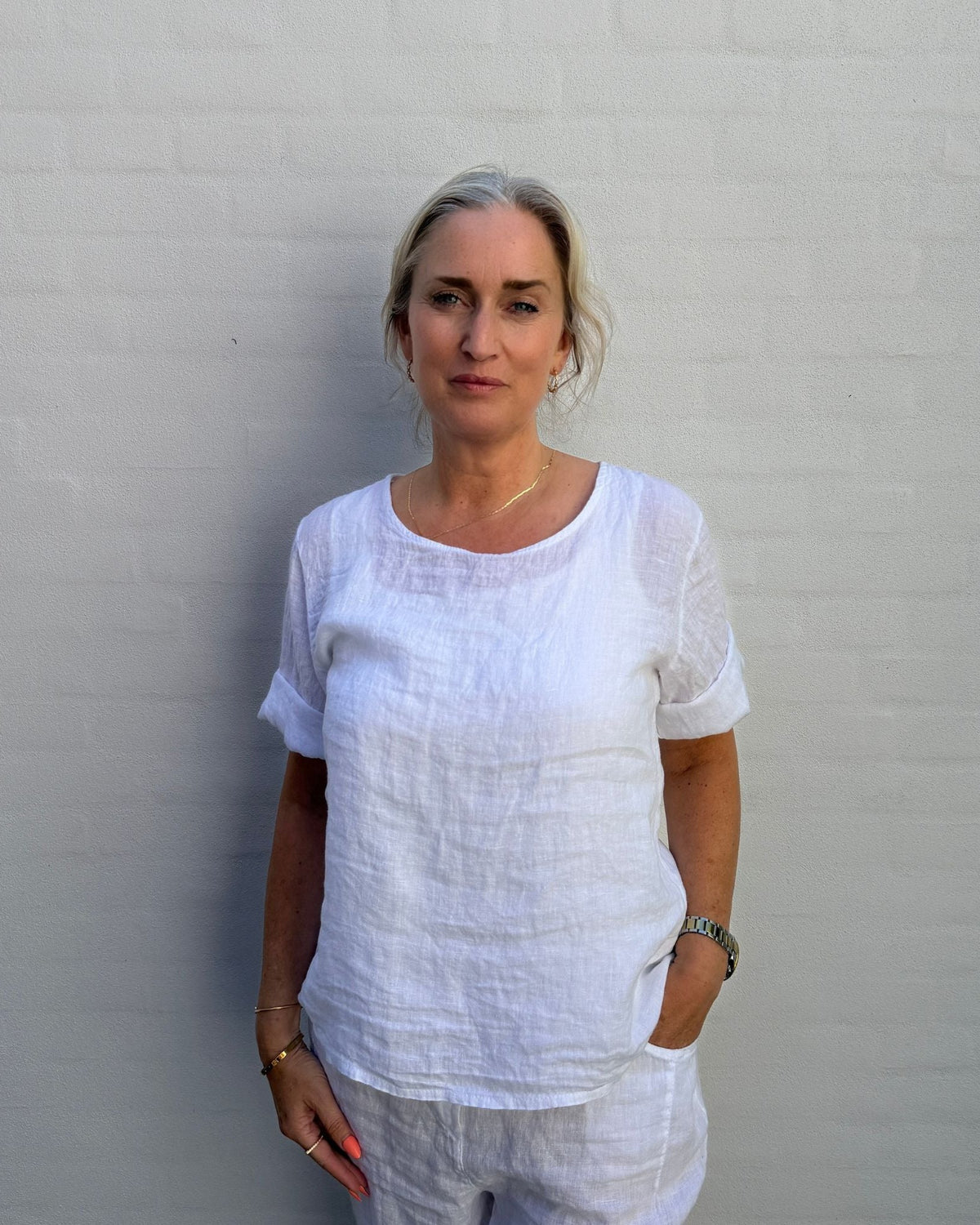 Copenhagen Luxe 10254 Bluse - White