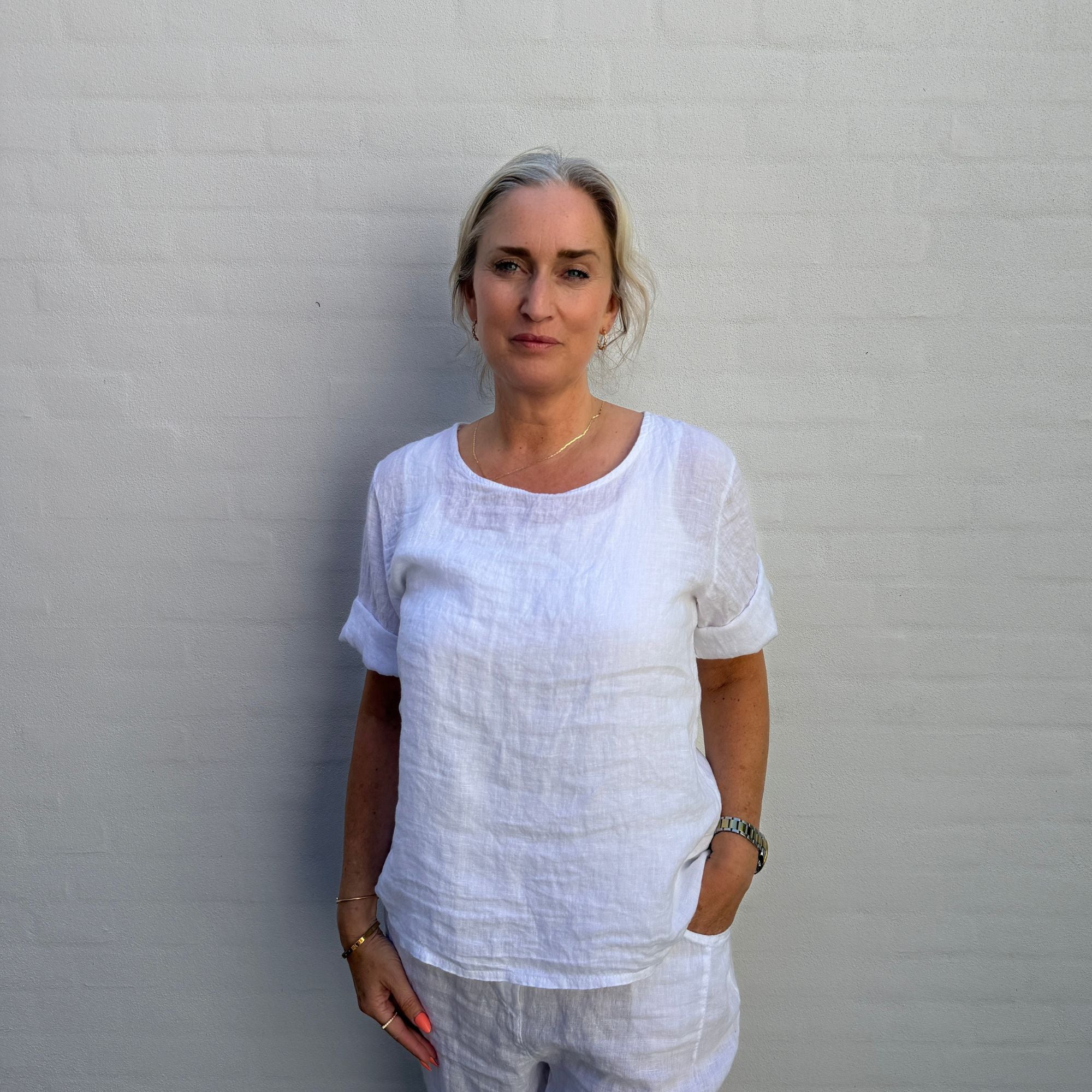 Copenhagen Luxe 10254 Bluse - White