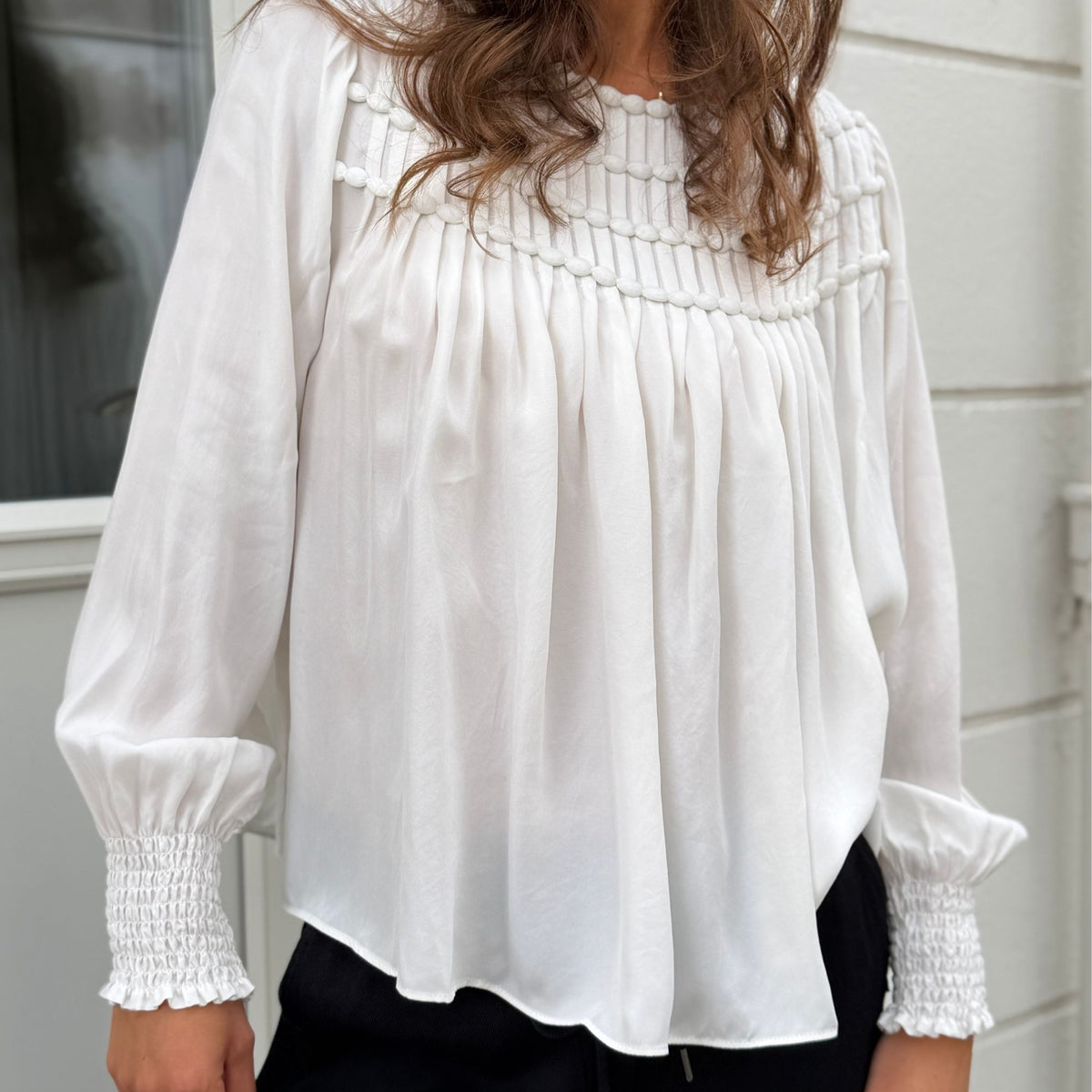 Gustav Mirell Bluse - Offwhite