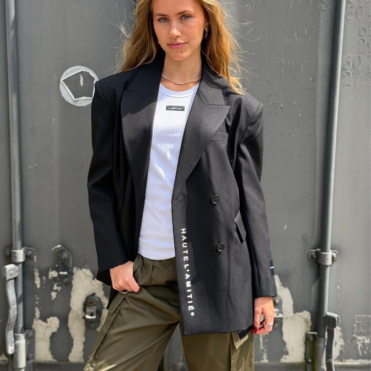 Haute L'amitie Premiere Waist Fit Blazer - Blazer