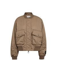 Haute L'amitie Bailey Zipper Bomber Jakke - Dessert
