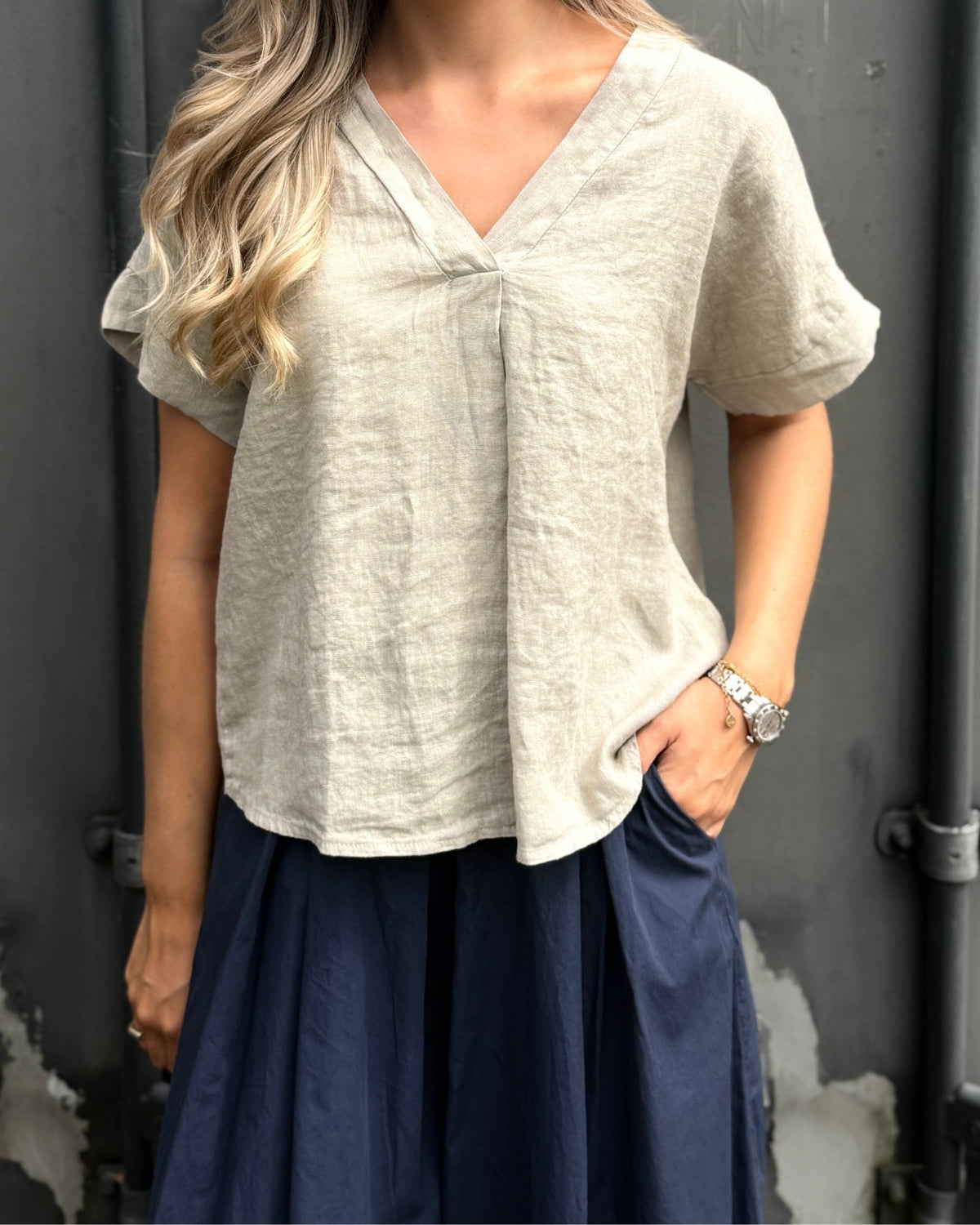 Amaze Cph Amelia Bluse - Sand