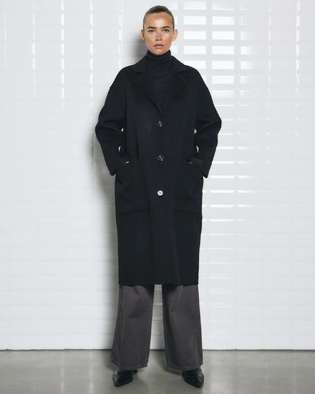 Withblack Celine Wool Jakke - Black