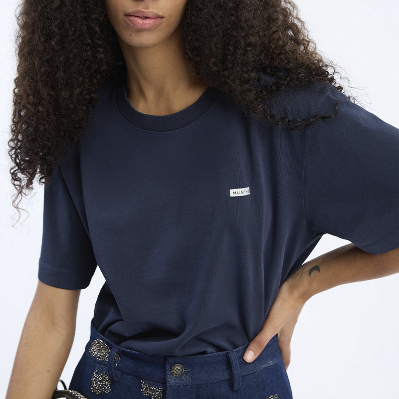 Munthe Bellamy T-shirt - Navy