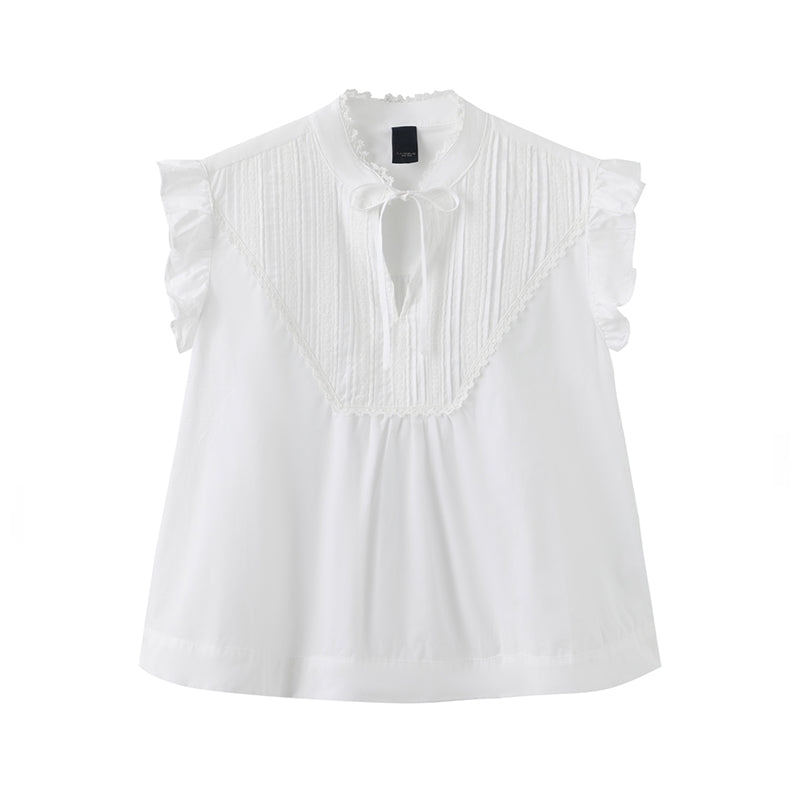 Luxzuz Roxanne Top - White