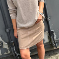 Notyz Skind Nederdel 11435 - Light Brown