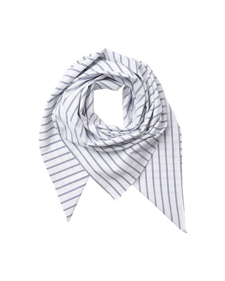 Co'couture SomoCC Stripe Tørklæde - White