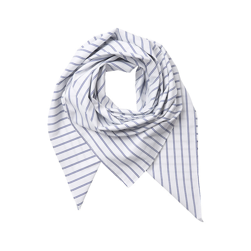 Co'couture SomoCC Stripe Tørklæde - White