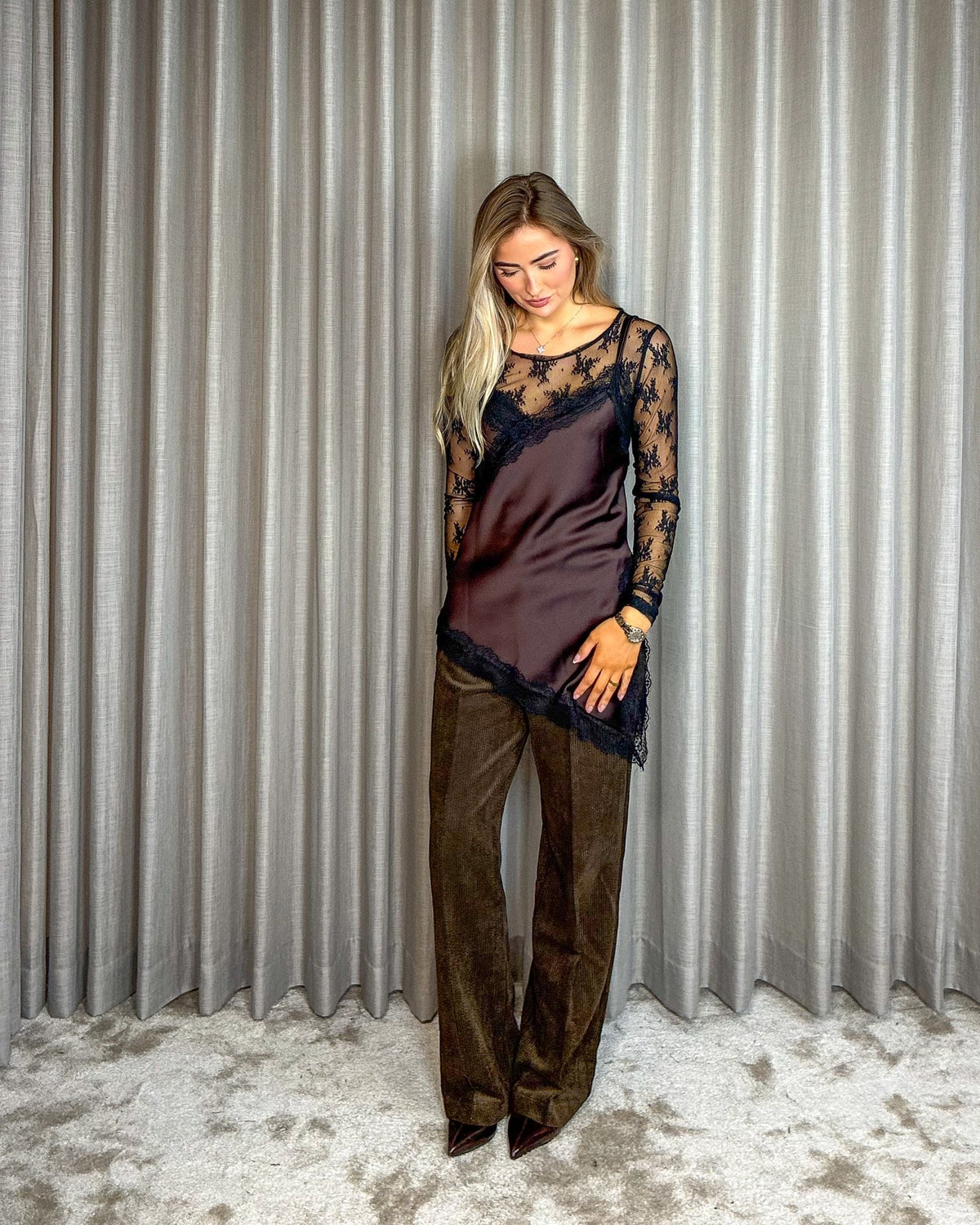 Imperial Tw91 Blonde Meshbluse