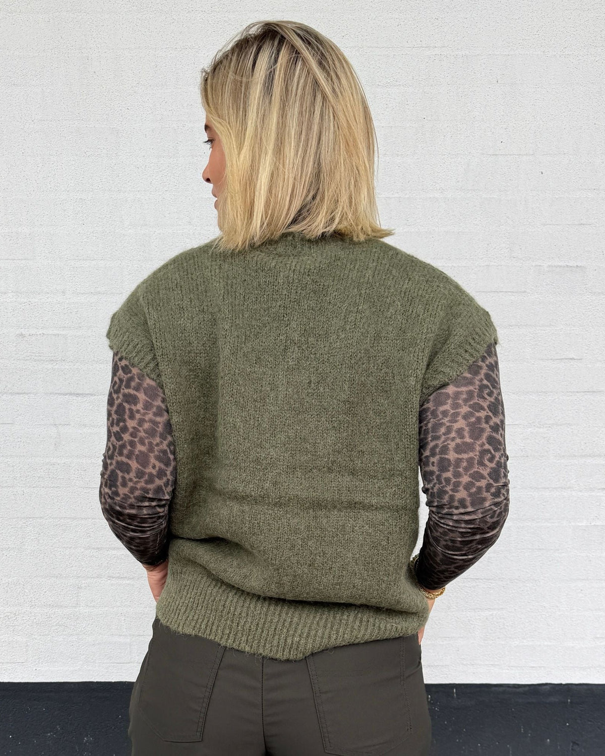 Withblack WBLVenus Vest - Avocado Green