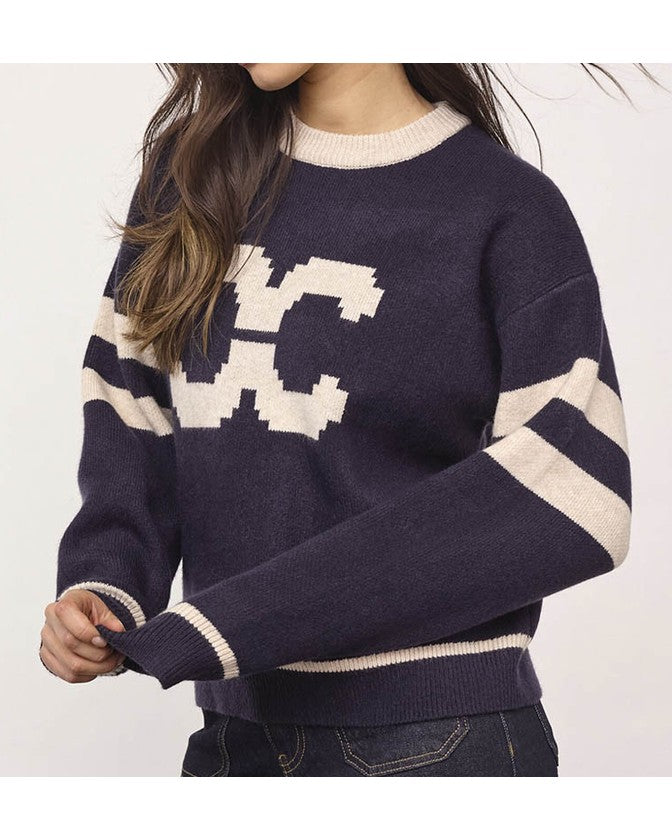 Co'couture RowCC Coco Logo Strik - Navy