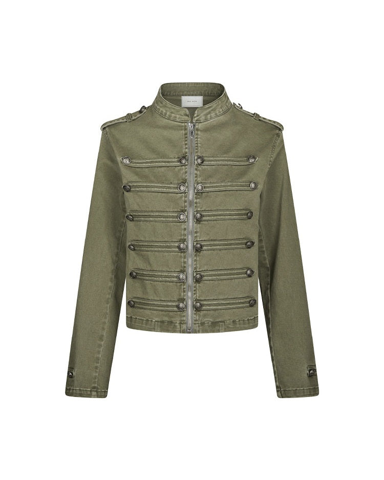 Neo Noir Sivena Denim Jakke - Army