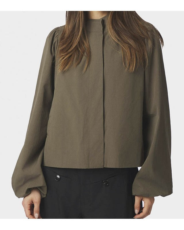 Neo Noir Tirsa Twill Jakke - Army