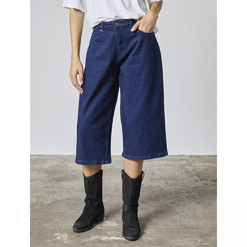 Sisters Point Olina-je1 Shorts - Unwashed Blue
