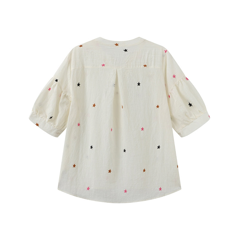 Luxzuz Vibse Bluse - Cream