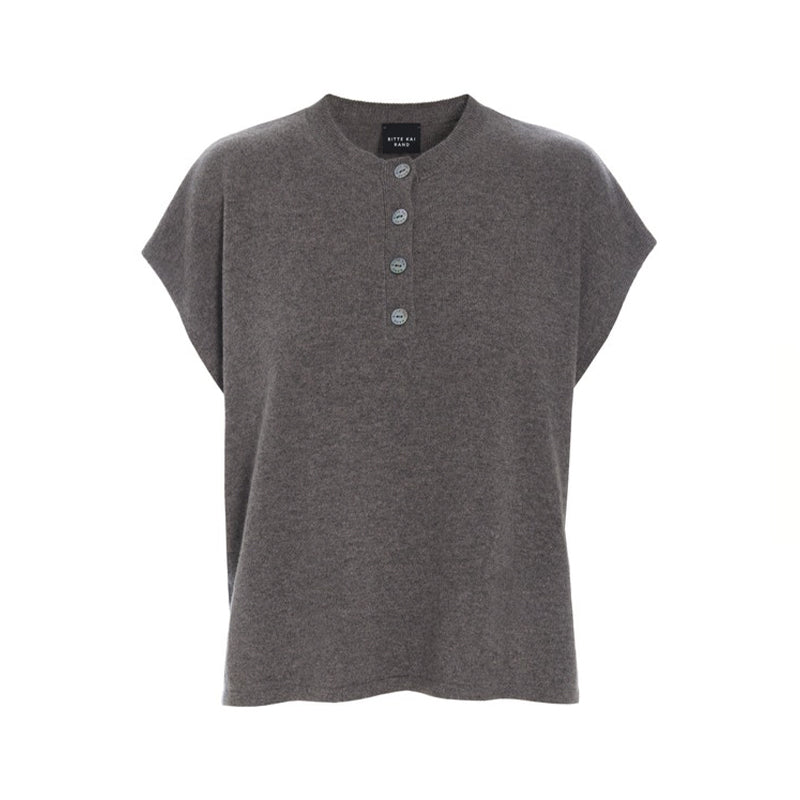 Bitte Kai Rand Kumo Cashmere Bluse - Shark Melange