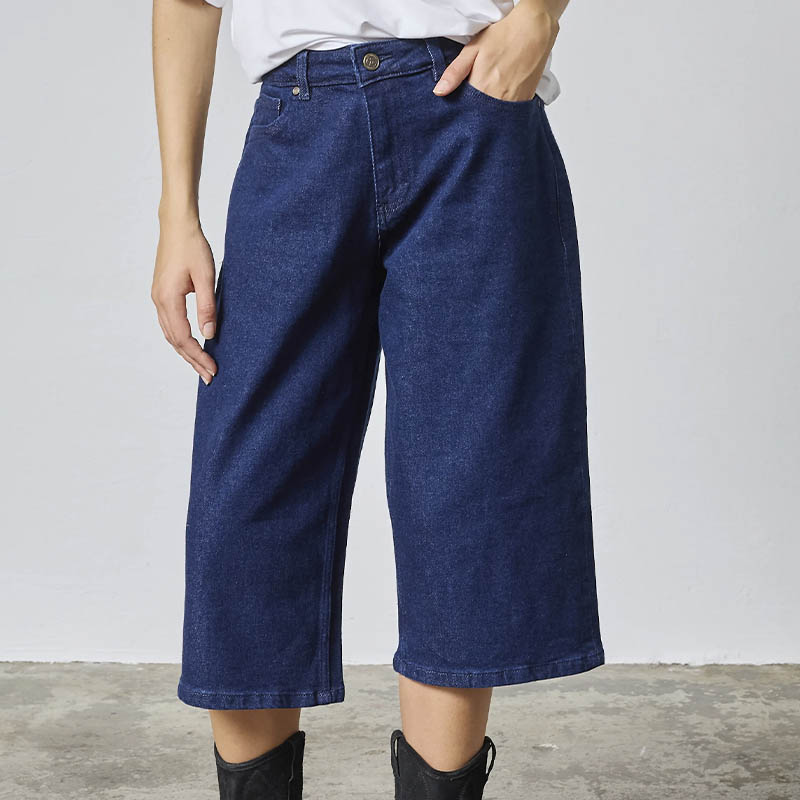Sisters Point Olina-je1 Shorts - Unwashed Blue