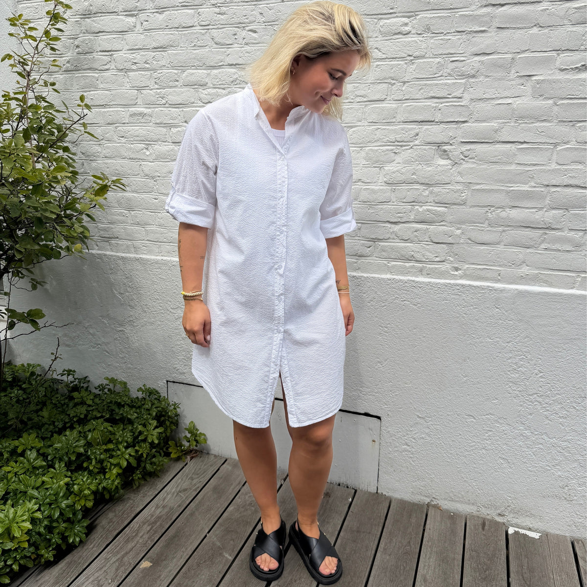 Copenhagen Luxe 1150 Kjole - White
